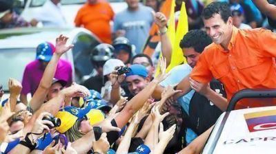 Capriles: la relaci�n con la Argentina es m�s que la amistad entre presidentes