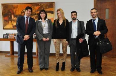 Tras la reuni�n con Giorgi, Yutrovic dijo que �se pudo avanzar en temas de inter�s para la provincia�