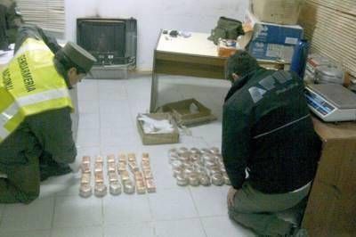 Afip-Aduana secuestr� coca�na de m�xima pureza en el acceso norte