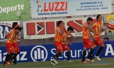 Galarza: "tuve la suerte de hacer un lindo gol"