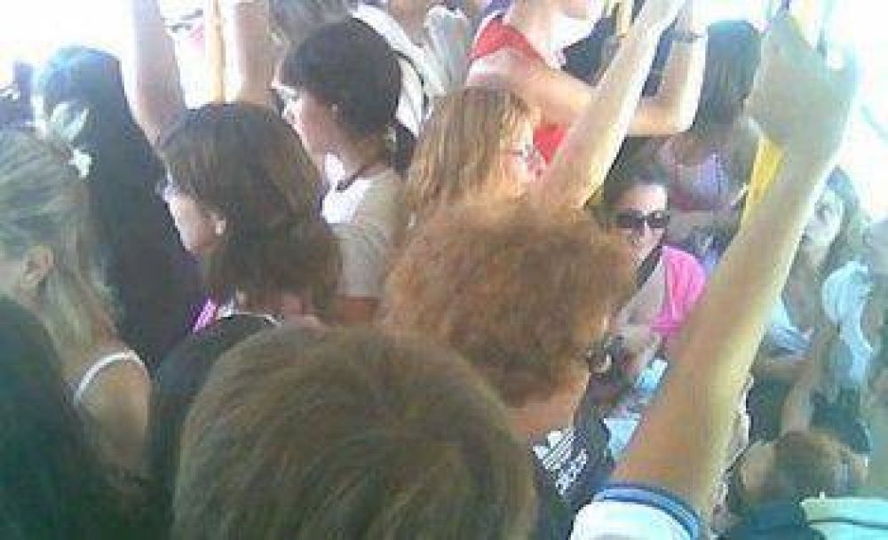 Como ganado, pero en colectivo