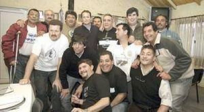 Los veteranos de Malvinas recibieron la visita de Mart�n