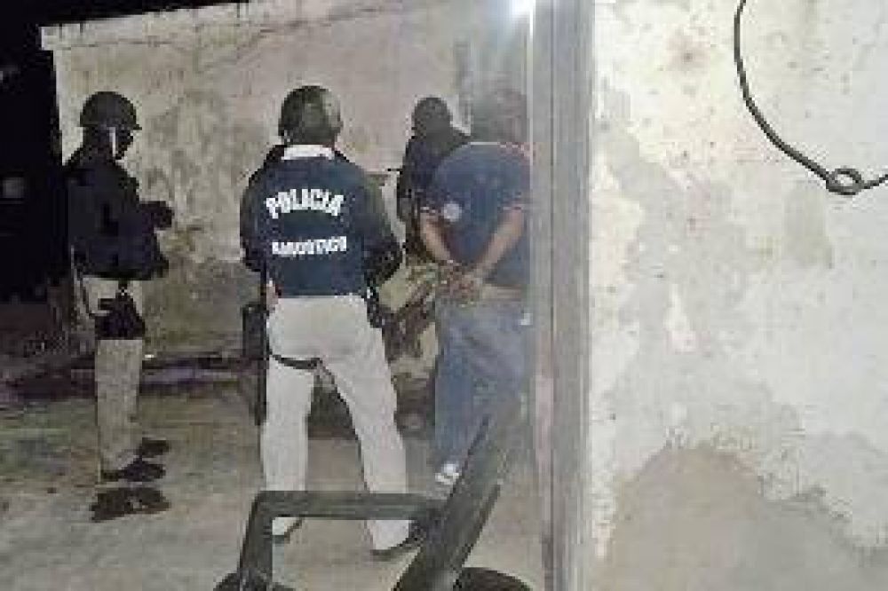 Otro operativo antidrogas con seis detenidos en diversos allanamientos