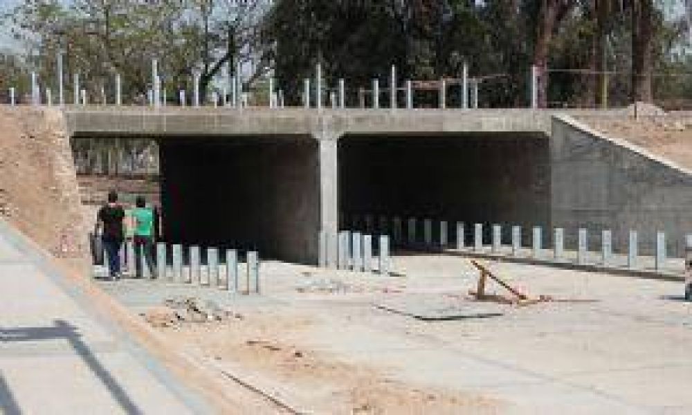 El cruce vial de Costanera y Salta, pr�ximo a habilitarse