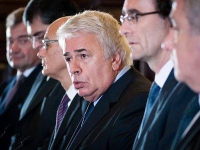 Moyano y opositores, juntos en una protesta a 39 a�os del crimen de Jos� Rucci