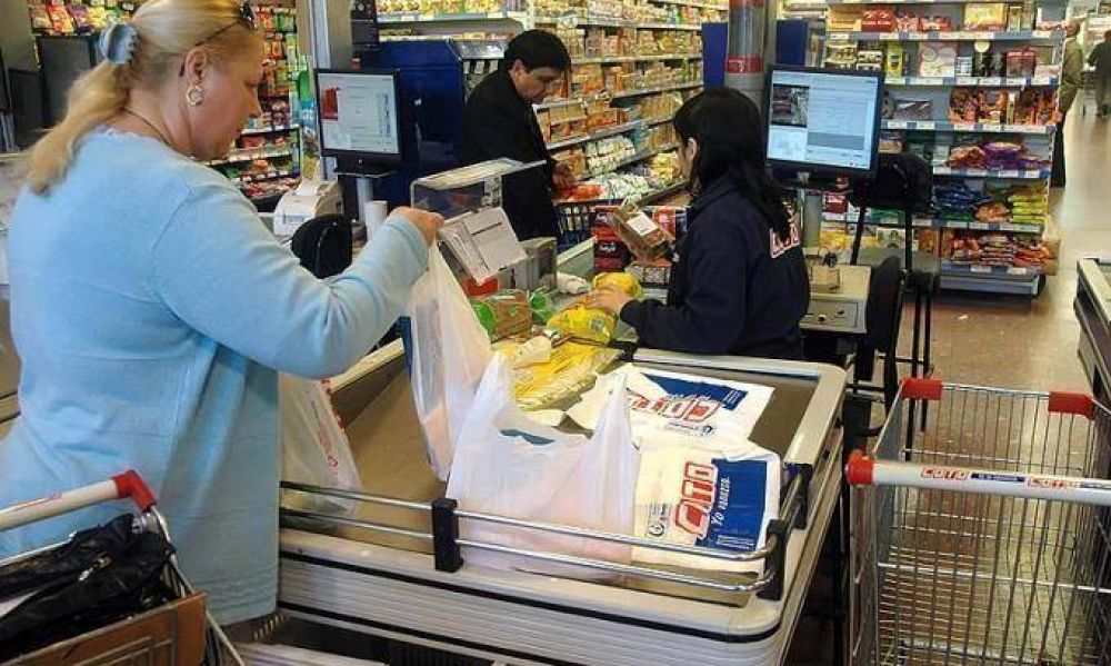 Las ventas en supermercados aumentaron 12,7% en agosto