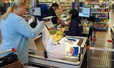 Las ventas en supermercados aumentaron 12,7% en agosto