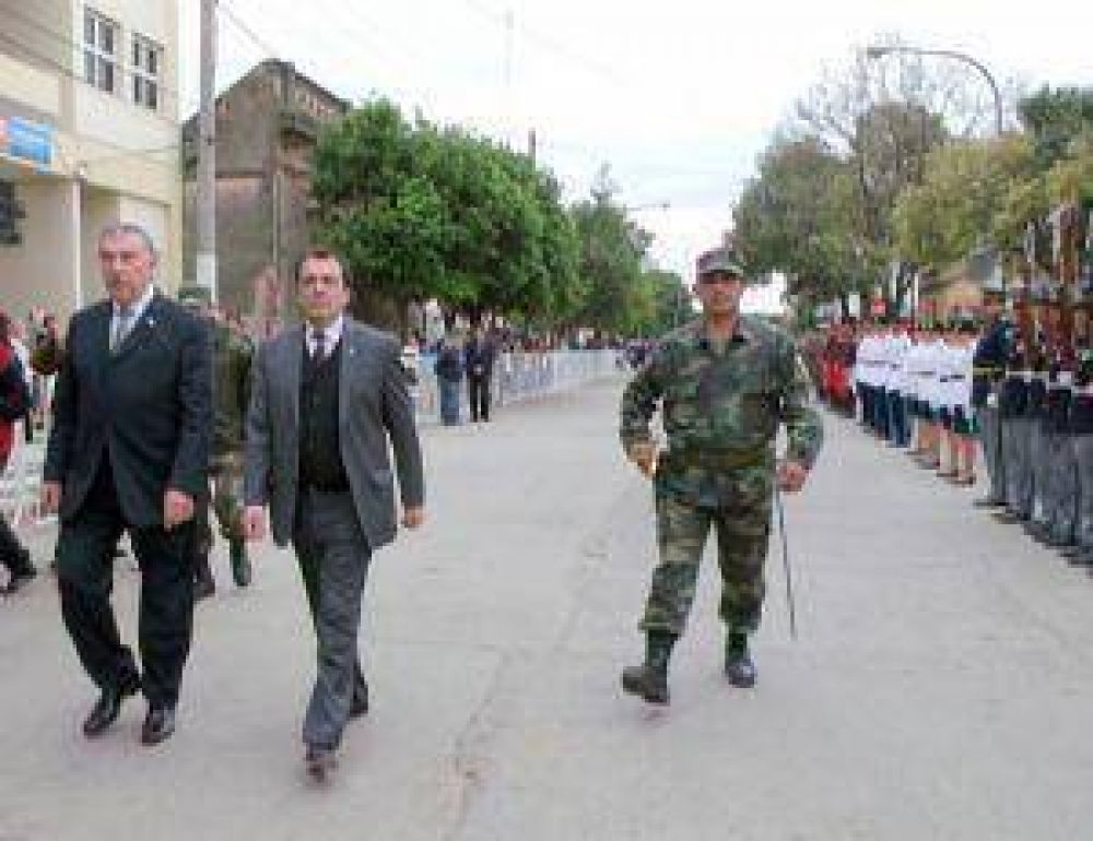 Niccolai presidi� el acto por el 138� aniversario de Fr�as