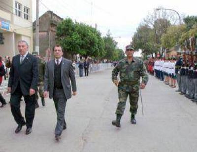 Niccolai presidi� el acto por el 138� aniversario de Fr�as