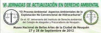 Neuqu�n sede de las VI Jornadas de Actualizaci�n en Derecho Ambiental