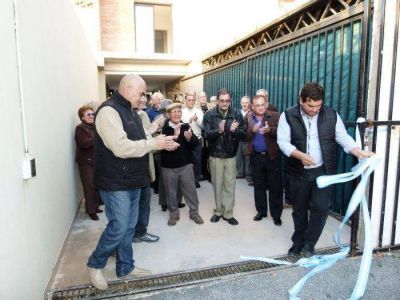La Sociedad de Fomento de Villa Fox inauguro las cocheras