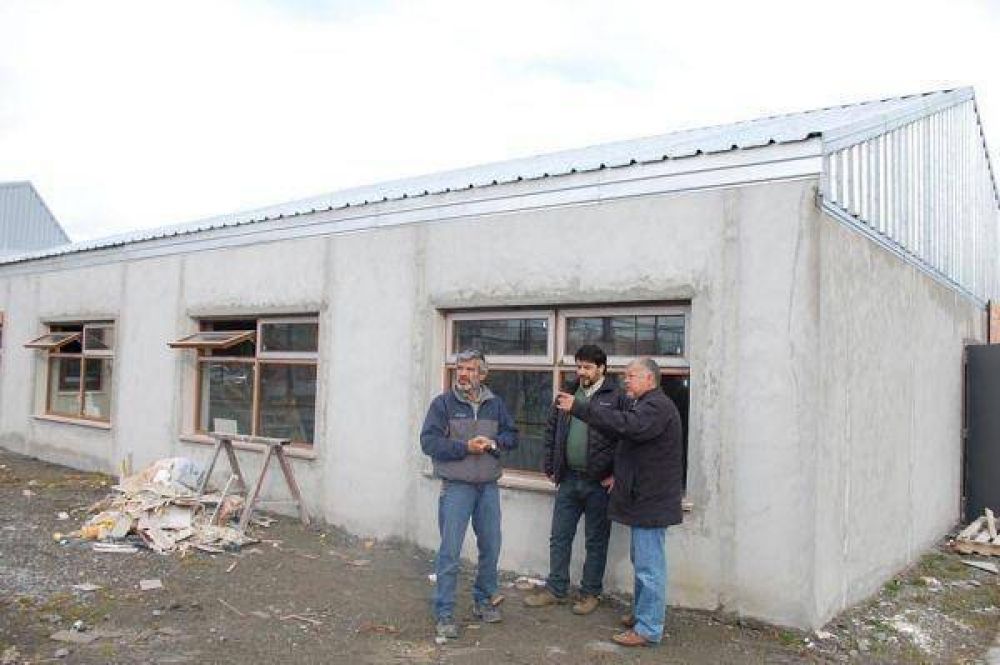 Avanza la ampliaci�n de las instalaciones edilicias del CGP Padre Zink