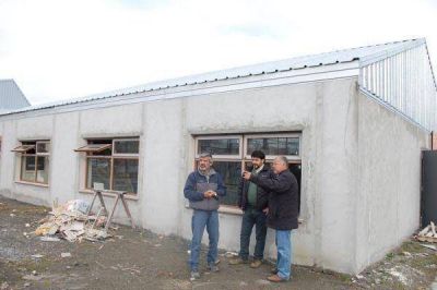 Avanza la ampliaci�n de las instalaciones edilicias del CGP Padre Zink