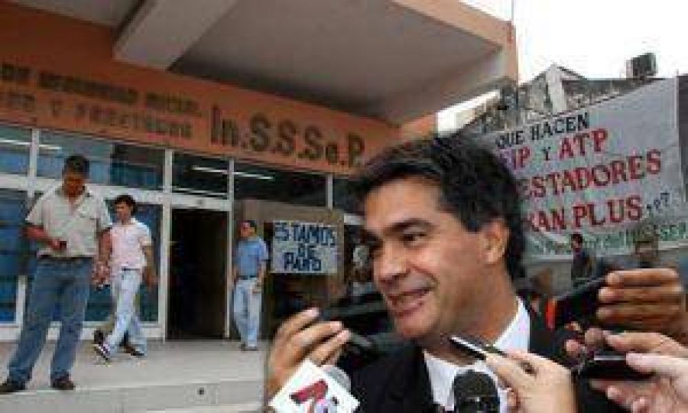 Capitanich destrab� conflicto en el Insssep