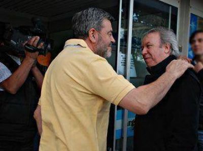 Peralta se encontr� con Osvaldo Maim�
