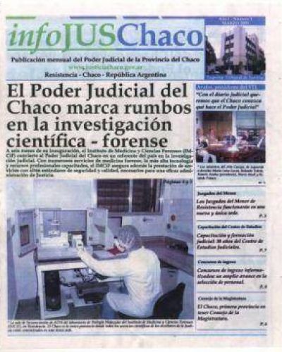 La Justicia del Chaco puso a circular su propio diario   