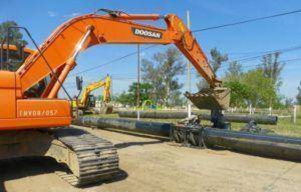 Acueducto R�o Bermejo - Castelli: se ejecut� m�s del 70 por ciento de la millonaria obra