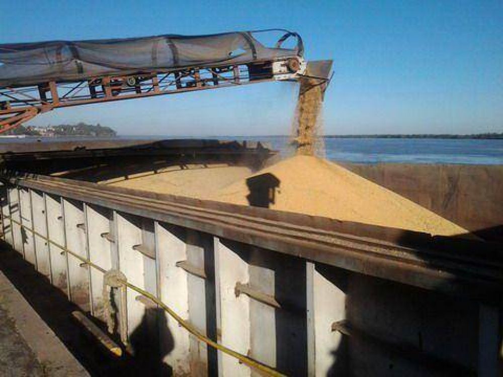 Exportaci�n desde puertos de Entre R�os