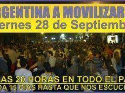 Insisten con realizar el cacerolazo contra Cristina esta noche a pesar de la falta de acuerdo sobre la fecha