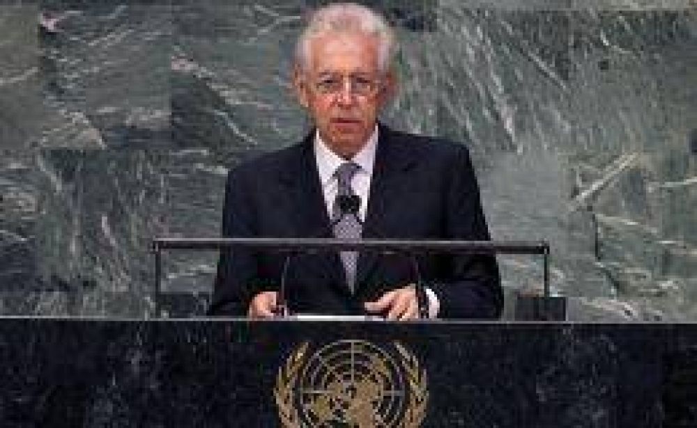 Monti no descarta un segundo mandato al frente del ejecutivo italiano