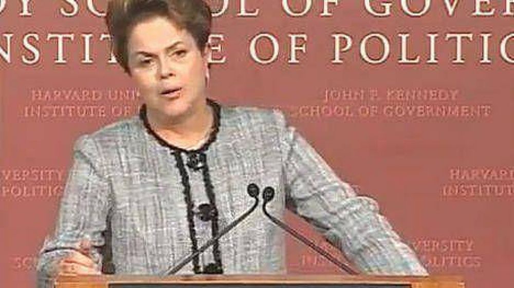 Los alumnos de Harvard ya hab�an interpelado a Dilma Rousseff