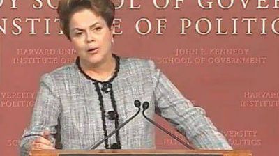 Los alumnos de Harvard ya hab�an interpelado a Dilma Rousseff