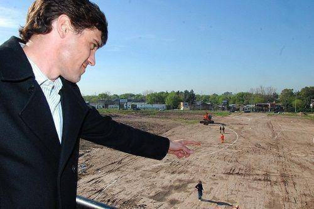 En el Camino de los Remeros se har� el lago m�s grande de Tigre