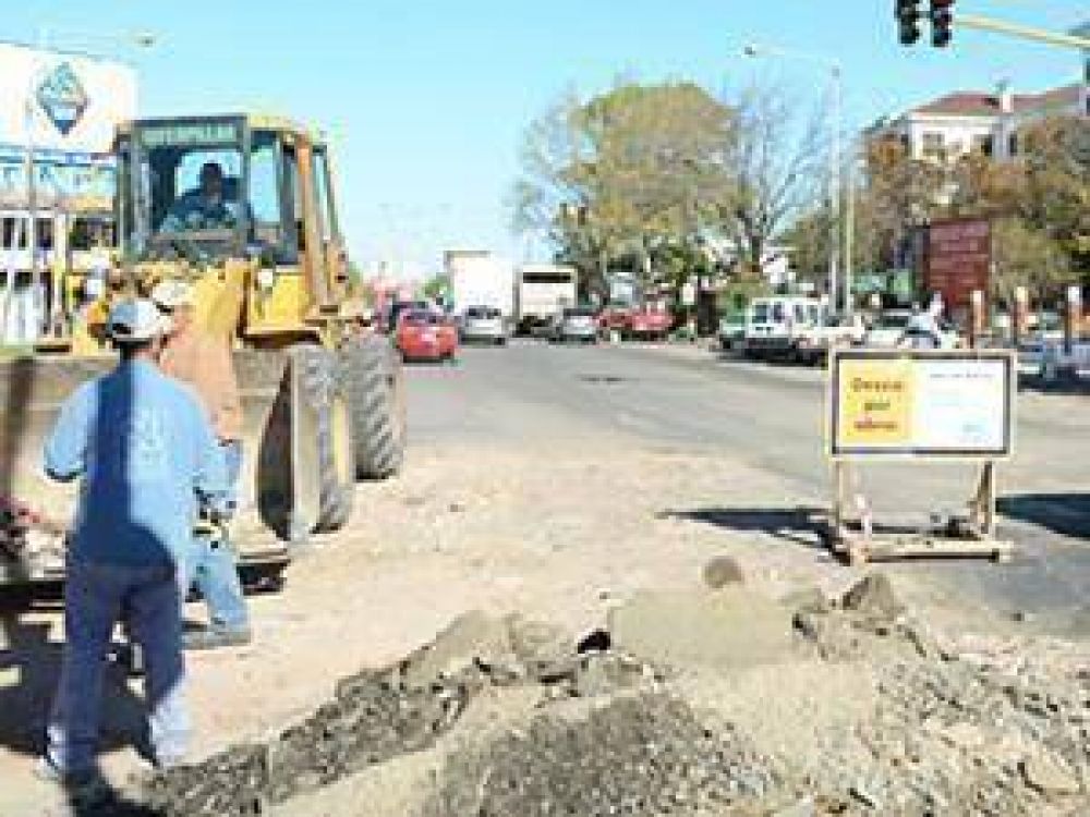 El Municipio inici� el programa "Mejorado de Calles" en San Mart�n