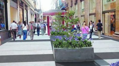 Arranca un plan para poner a nuevo la peatonal Florida