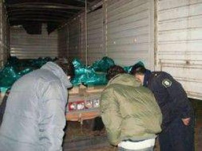 Ramallo: Detuvieron a piratas del asfalto y recuperaron cargamento