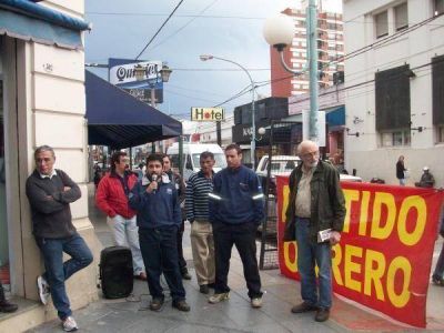 El acto por el cierre de Witcel no tuvo la convocatoria esperada