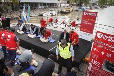 El Municipio de Tigre ahora tiene espacios p�blicos cardioasistidos