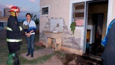 Menores fueron rescatados de milagro de morir en un incendio