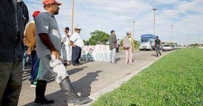 Nueva protesta de pescadores en la 168 