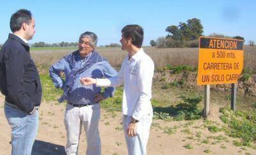 Rojas: Siguen los avances en la obra de la ruta provincial 45