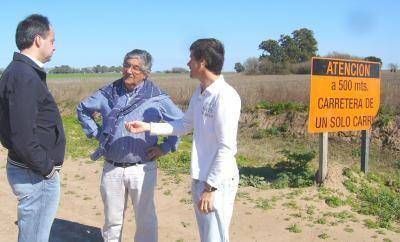 Rojas: Siguen los avances en la obra de la ruta provincial 45
