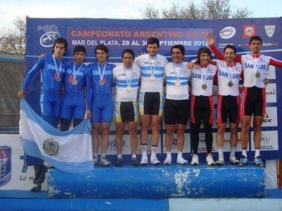 Bronce para San Luis en la especialidad de velocidad 