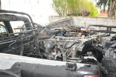 Le quemaron camioneta y cuatri al ex jefe de la Unidad Regional de polic�a