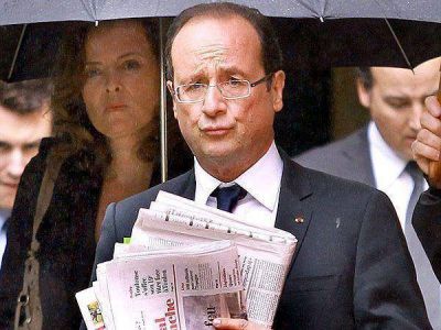 Hollande enfrenta primera marcha nacional