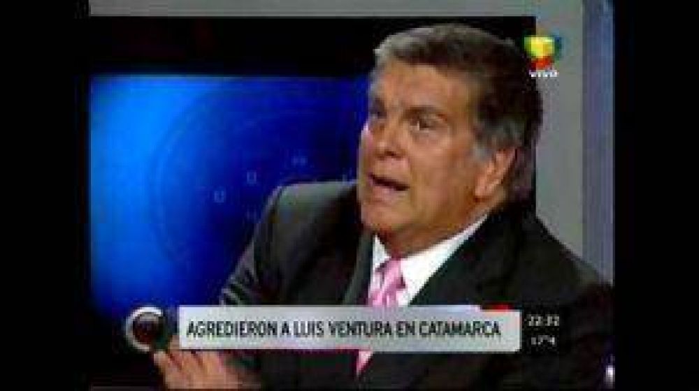 El periodista Luis Ventura dijo que lo agredieron