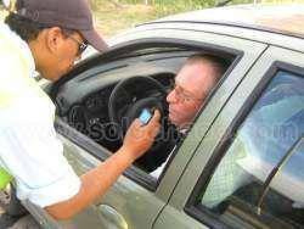 Controles de Tr�nsito: 25 secuestros por alcoholemia 