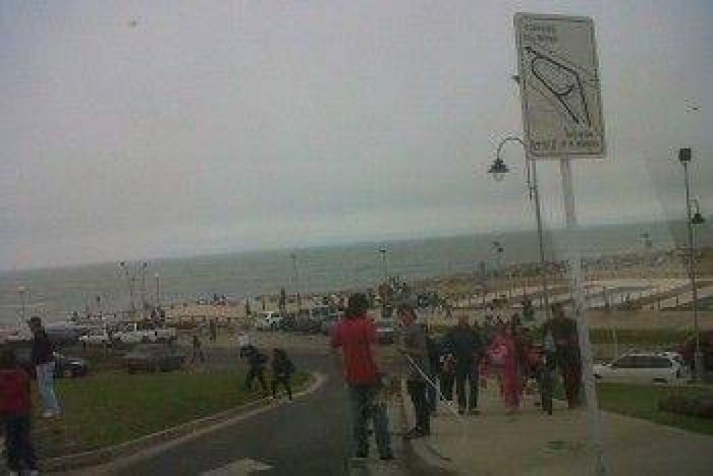 El paseo por la costa, fue la elecci�n para el domingo