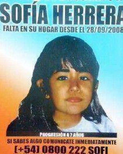 Piden intensificar b�squeda de Sof�a