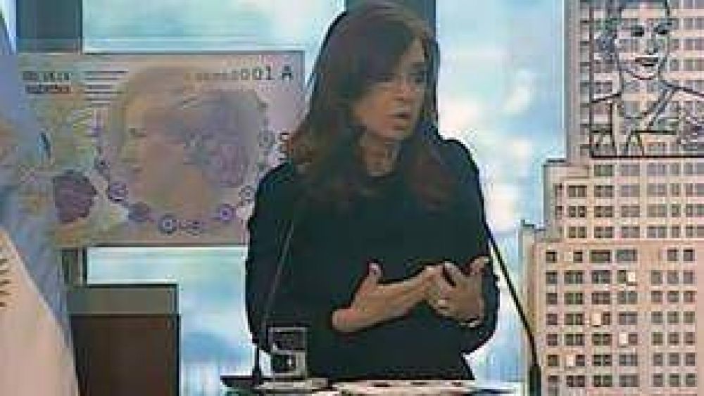 Cristina y el cepo cambiario: "Van a tener que encontrar otro t�tulo"