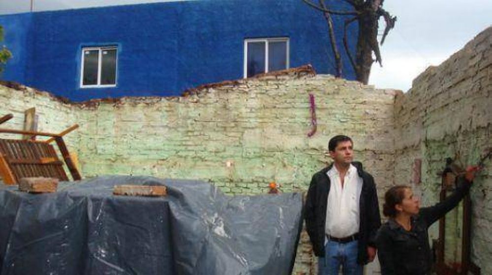 Temporal caus� destrozos y afect� a unas 25 familias