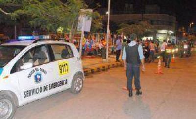 Fuerte ofensiva conjunta para frenar el descontrol en la noche saenzpe�ense