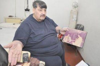 Obeso de 300 kilos baj� m�s de 20 en un mes y ya se prepara para cirug�a bari�trica