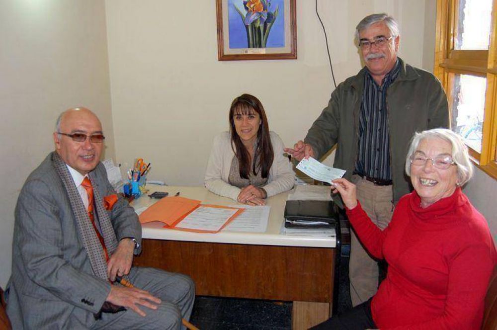 Gorosito entreg� 12.000 pesos a CETIDIM