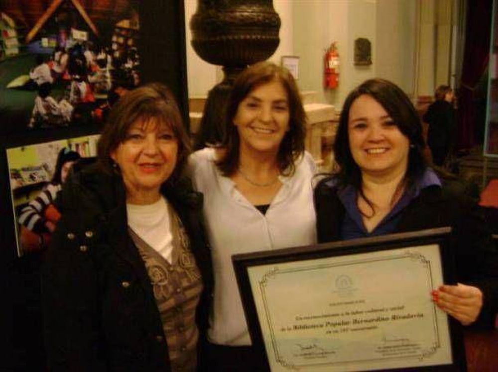 La C�mara de Diputados brind� un reconocimiento a la Biblioteca Rivadavia