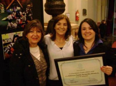 La C�mara de Diputados brind� un reconocimiento a la Biblioteca Rivadavia